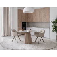 Стілець M-235 папірус + капучино