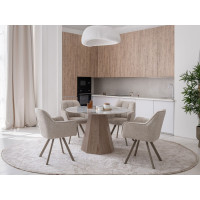 Стілець M-235 папірус + капучино