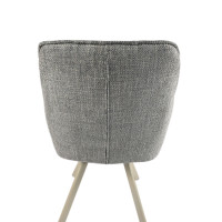 Стілець M-235 сірий агат + капучино