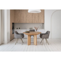 Стілець M-235 сірий агат + капучино