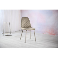 Стілець N-170 капучино велюр + капучино