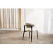 Стілець M-100 натуральний + чорний в меблі Blick 