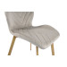 Стілець N-54 капучино велюр + дуб в меблі Blick 