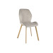 Стілець N-54 капучино велюр + дуб в меблі Blick 