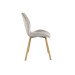 Стілець N-54 капучино велюр + дуб в меблі Blick 