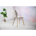 Стілець N-54 капучино велюр + дуб в меблі Blick 