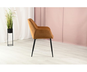 Стілець M-220 карамель + чорний