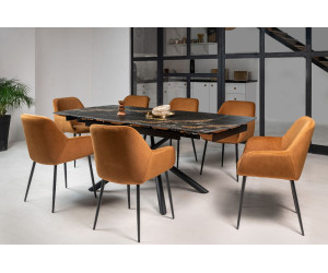 Стілець M-220 карамель + чорний