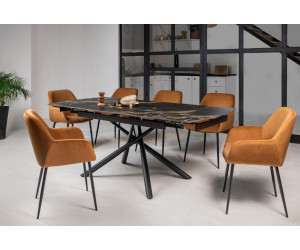 Стілець M-220 карамель + чорний