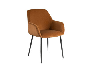 Стілець M-220 карамель + чорний