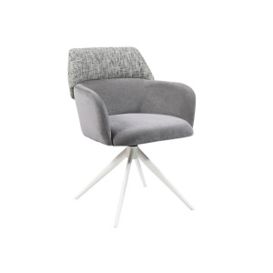 Стілець поворотний R-165 прованс + білий