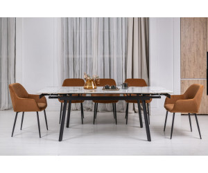 Стілець M-220 карамель + чорний