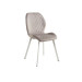 Стілець N-54 латте велюр + білий в меблі Blick 