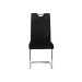 Стілець S-120 чорний велюр в меблі Blick 