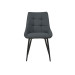 Стілець M-75 сірий + чорний в меблі Blick 
