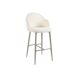 Напівбарний стілець B-236 маршмеллоу + капучино