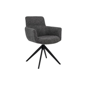 Стілець поворотний R-185 антрацит + чорний