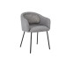 Стілець M-242 туманний сірий + чорний в меблі Blick 