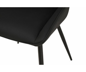 Стілець M-75 чорний + чорний