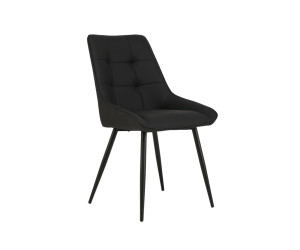 Стілець M-75 чорний + чорний