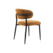Стілець M-100 гірчичний + чорний в меблі Blick 