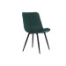 Стілець M-48 смарагдовий велюр + чорний в меблі Blick 