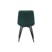 Стілець M-48 смарагдовий велюр + чорний в меблі Blick 