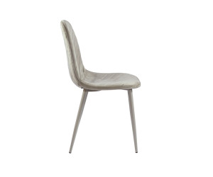 Стілець N-170 капучино велюр + капучино