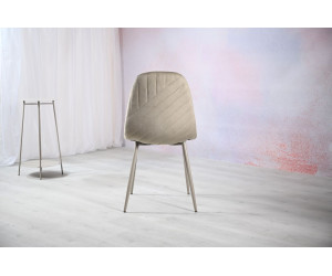 Стілець N-170 капучино велюр + капучино