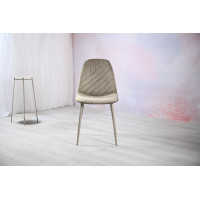 Стілець N-170 капучино велюр + капучино