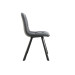 Стілець M-70 сірий + чорний в меблі Blick 
