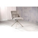Стілець поворотний R-168 перлинний тауп + капучино в меблі Blick 