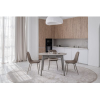 Стілець N-170 капучино велюр + капучино