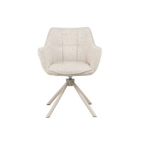 Стілець поворотний R-69 френч ваніль + капучино