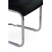 Стілець S-118 чорний велюр в меблі Blick 