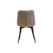 Стілець N-46 капучино велюр + чорний в меблі Blick 