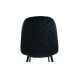 Стілець N-170 чорний велюр + чорний в меблі Blick 