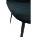 Стілець N-170 чорний велюр + чорний в меблі Blick 