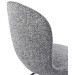 Стілець поворотний R-160 графітовий твід + чорний в меблі Blick 