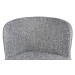 Стілець поворотний R-160 графітовий твід + чорний в меблі Blick 