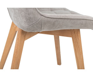 Стілець M-79 теплий базальт + натуральний каучук