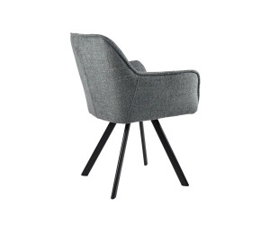 Стілець M-235 графіт + чорний