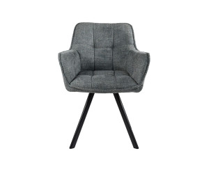 Стілець M-235 графіт + чорний