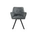 Стілець M-235 графіт + чорний в меблі Blick 