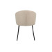 Стілець M-242 кокосове молоко + чорний в меблі Blick 