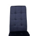 Стілець N-66-2 індіго велюр + чорний в меблі Blick 