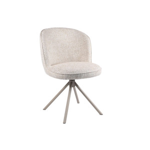 Стілець поворотний R-160 френч ваніль + капучино