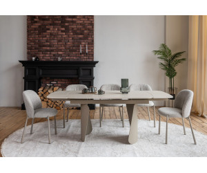 Стілець M-238 гарденія + капучино