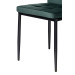 Стілець N-66-2 смарагдовий велюр + чорний в меблі Blick 