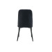 Стілець N-44 чорний велюр + чорний в меблі Blick 